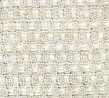 linen weave with warp and weft floats