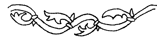 Twining vine motif